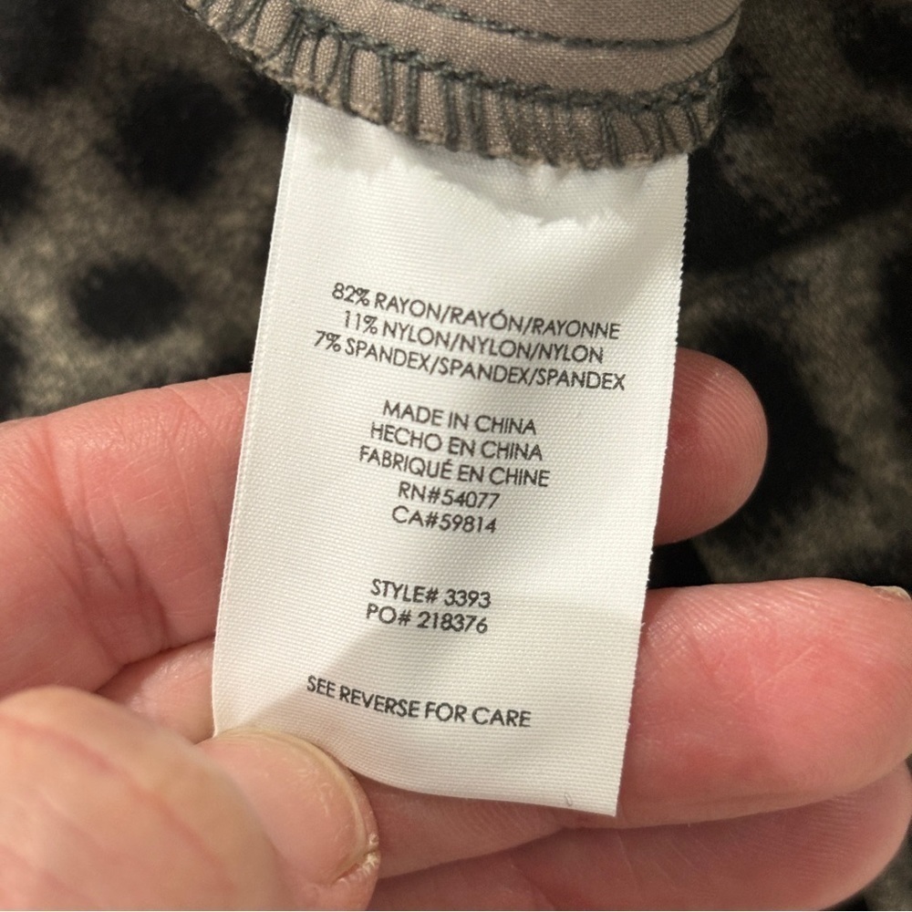 CAbi Leopard Print Ankle Pants - Picture 10 of 12